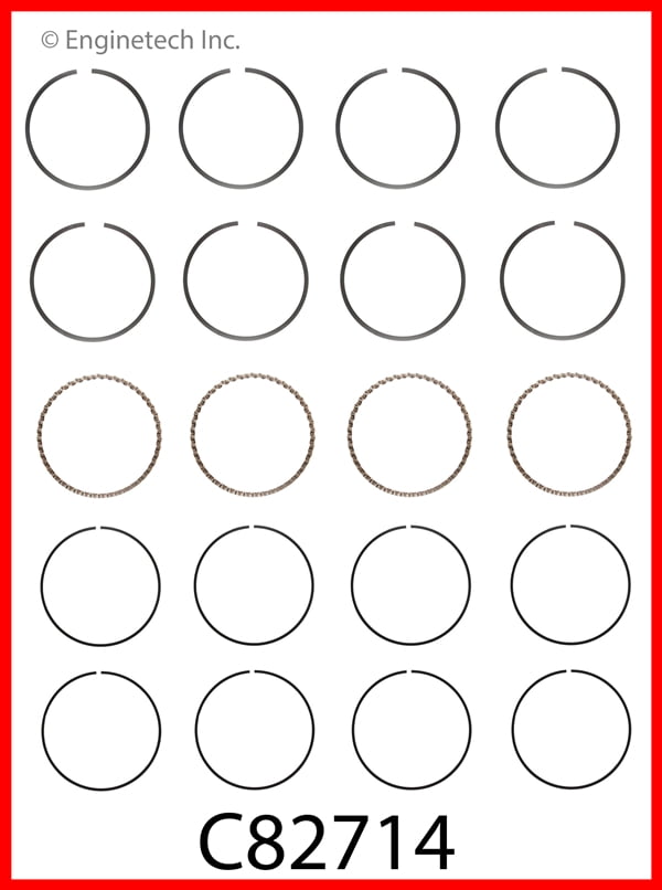 RINGS HON 2.0L BS A20A1 B