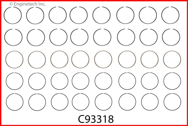 RINGS INFINITI 4.5L 4494