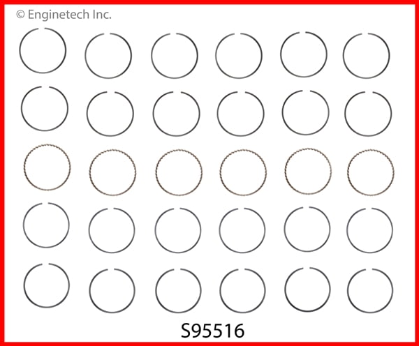 RINGS NIS 3.5L 3498 VQ35D