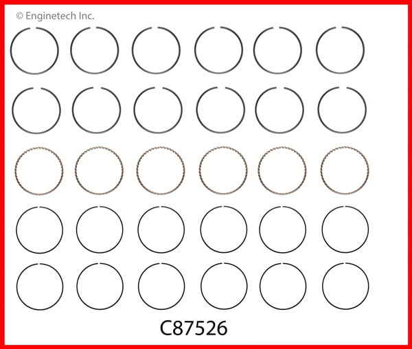 RINGS TOY LEX 3.0L 3VZE 3