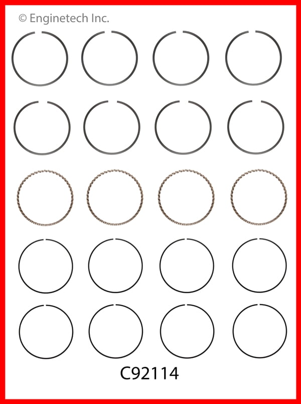 RINGS TOY MAZ 2.4L 2.6L 2