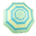 thumbnail image 1 of Rio Beach 6 x 6 x 7 ft Multi Beach Umbrella With Integrated Sand Anchor, 1 of 8