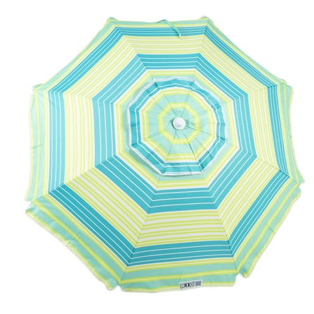 Rio Beach 6 x 6 x 7 ft Multi Beach Umbrella With Integrated Sand Anchor