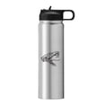 RIO GRANDE CITY HIGH SCHOOL LASER ENGRAVED SILVER 22 OZ STAINLESS STEEL