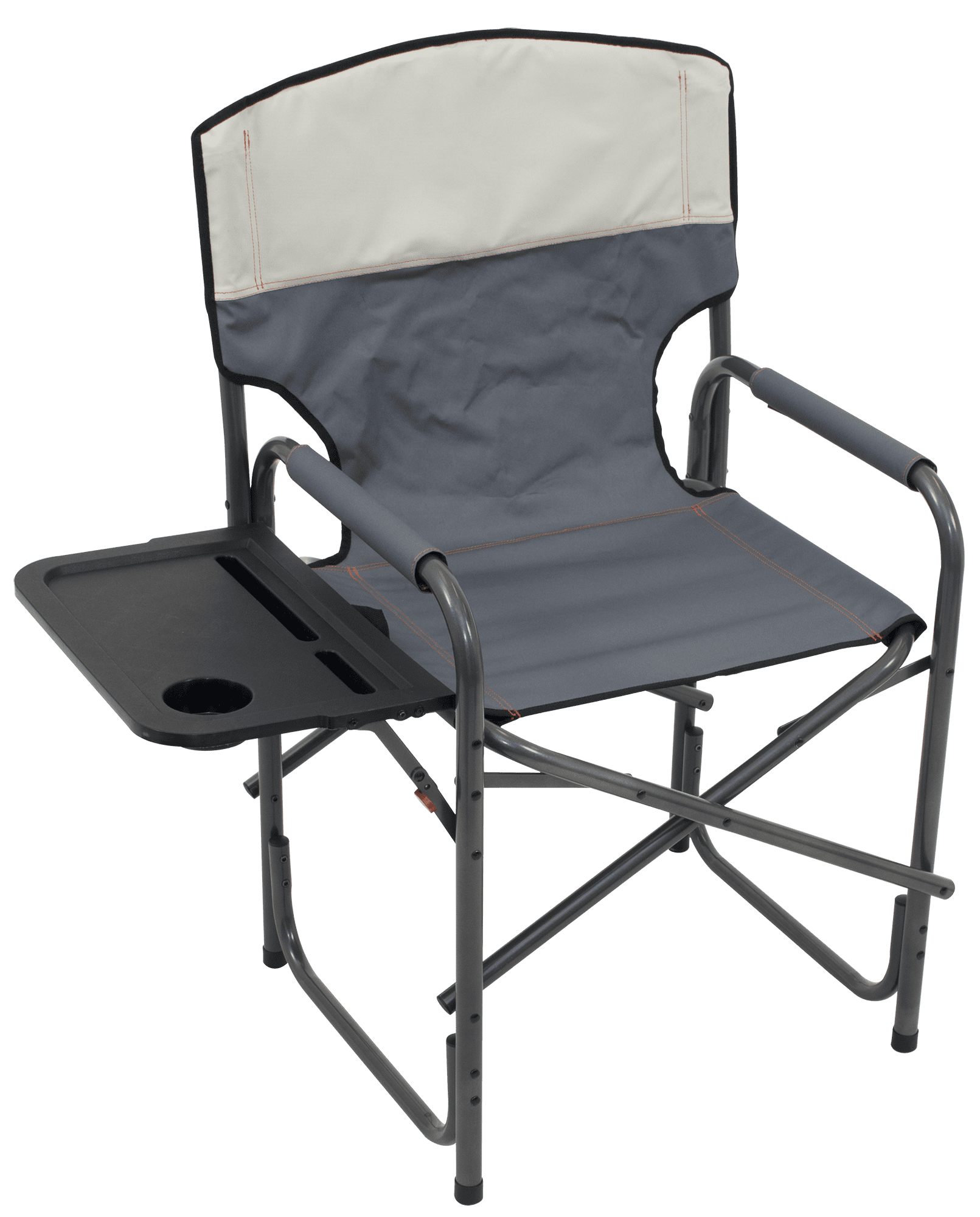 RIO Gear Broadback Compact Fold Directors Chair Slate/Putty