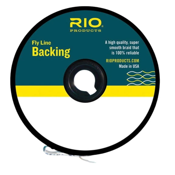 RIO Products Dacron Fly Line Backing – High-Strength Braided Line with Low Stret