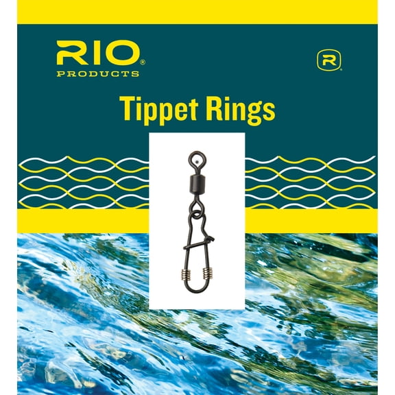 RIO Trout Lightweight Tippet Rings For Leaders Fly Fishing Line 10-Pack SM