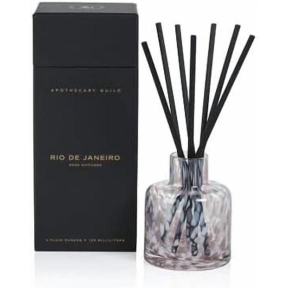RIO de JANEIRO Zodax Apothecary Guild Reed Diffuser - 120 ml - Gift Boxed