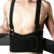 RIOJOY Men Back Braces for Lower Back Pain Fits Waist 28-43" Male