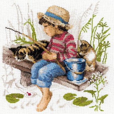 Kit Ricamo A Punto Croce RIOLIS – Pegasus Constellation – 29,8 X 40 Cm – Tessuto AIDA 14ct - 3