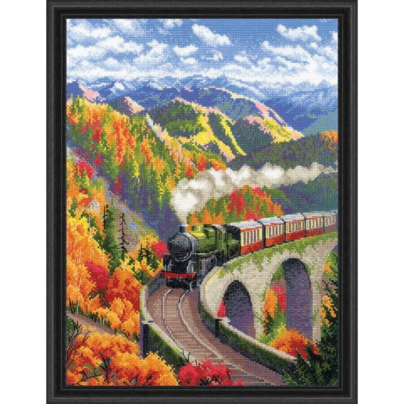 RIOLIS Autumn Express Counted Cross-Stitch