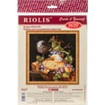 thumbnail image 1 of RIOLIS Counted Cross Stitch Kit 11.75"X11.75"-Dutch Still Life (14 Count), 1 of 2