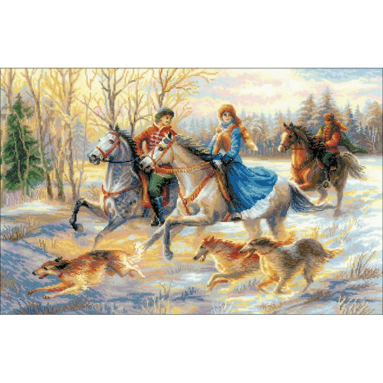 Riolis Bambi Counted Cross Stitch Kit-5X6.25 10 Count