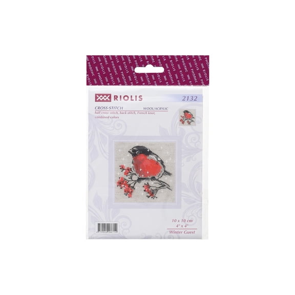 Riolis Cross Stitch Kit Winter Guest