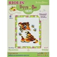thumbnail image 1 of RIOLIS Counted Cross Stitch Kit 6"X7"-Stripies (10 Count), 1 of 2