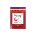 thumbnail image 1 of RIOLIS Counted Cross Stitch Kit 7.75"X7.75"-It's A Girl! Announcement (28 Count), 1 of 2
