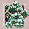 thumbnail image 1 of RIOLIS Counted Cross Stitch Kit 7.75"X7.75"-Winter (15 Count), 1 of 2