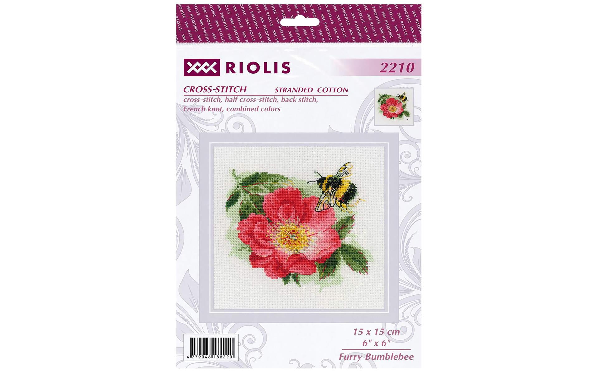 RIOLIS® Furry Bumblebee Counted Cross-Stitch Kit