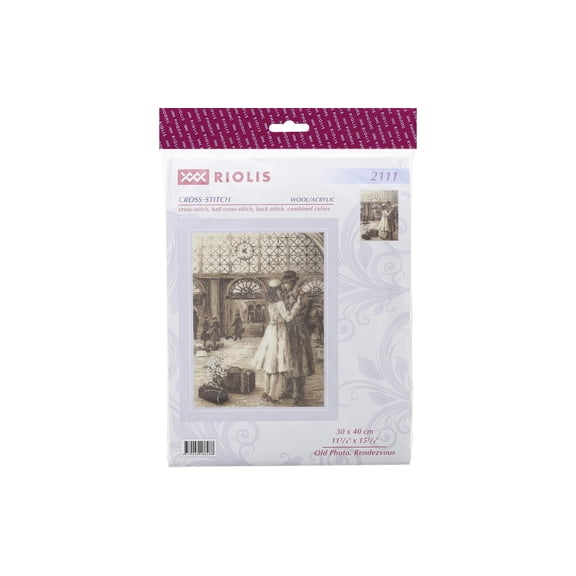 Riolis Cross Stitch Kit Old Photo