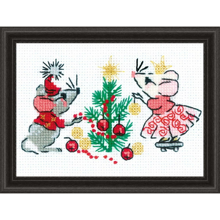 RIOLIS® Waiting for the Holiday Counted Cross-Stitch Kit 