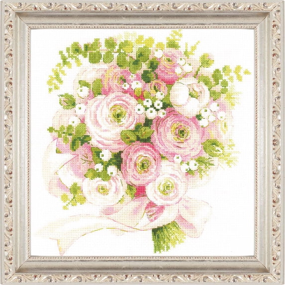 RIOLIS® Wedding Bouquet Counted Cross-Stitch Kit