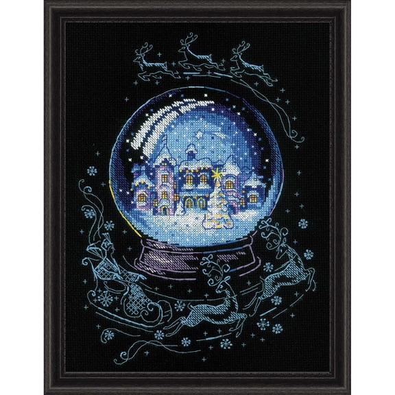 RIOLIS Winter Fairy Tale Kit & Frame Counted Cross-Stitch