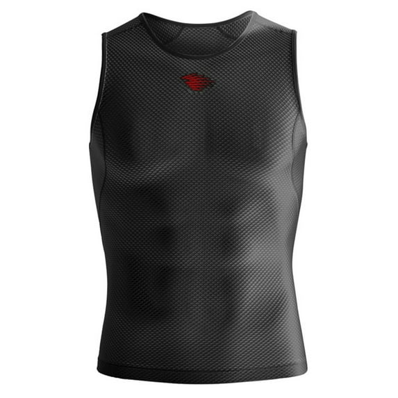 RION Men's Athletic Compression Shirts Sleeveless Breathable Quick Dry Cycling Active Tops