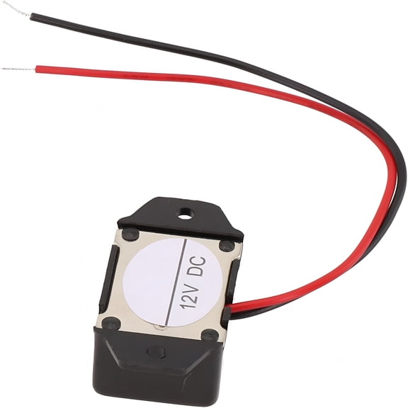 RIONIMA 12V Car Light Reminder Buzzer System with Cable,75Db Audible Reminder,Easy Installation on Fuse Box Or Driver Door