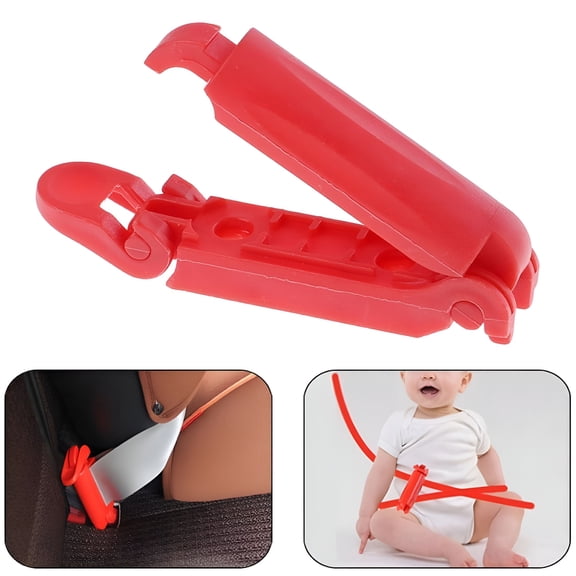 RIONIMA 2026 New Baby Kid Children Car Seat Safety Belt Clip Buckle Child Toddler Safe Strap Lock for Car,Stroller,Travel