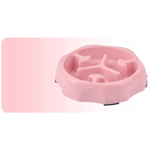 RIONIMA 2026 New Slow Feeder Dog Bowls,Safe and Clean Mealtime Dog Puzzle Feeder,Improves Feeding Safety Dog Slow Feeder,Pink