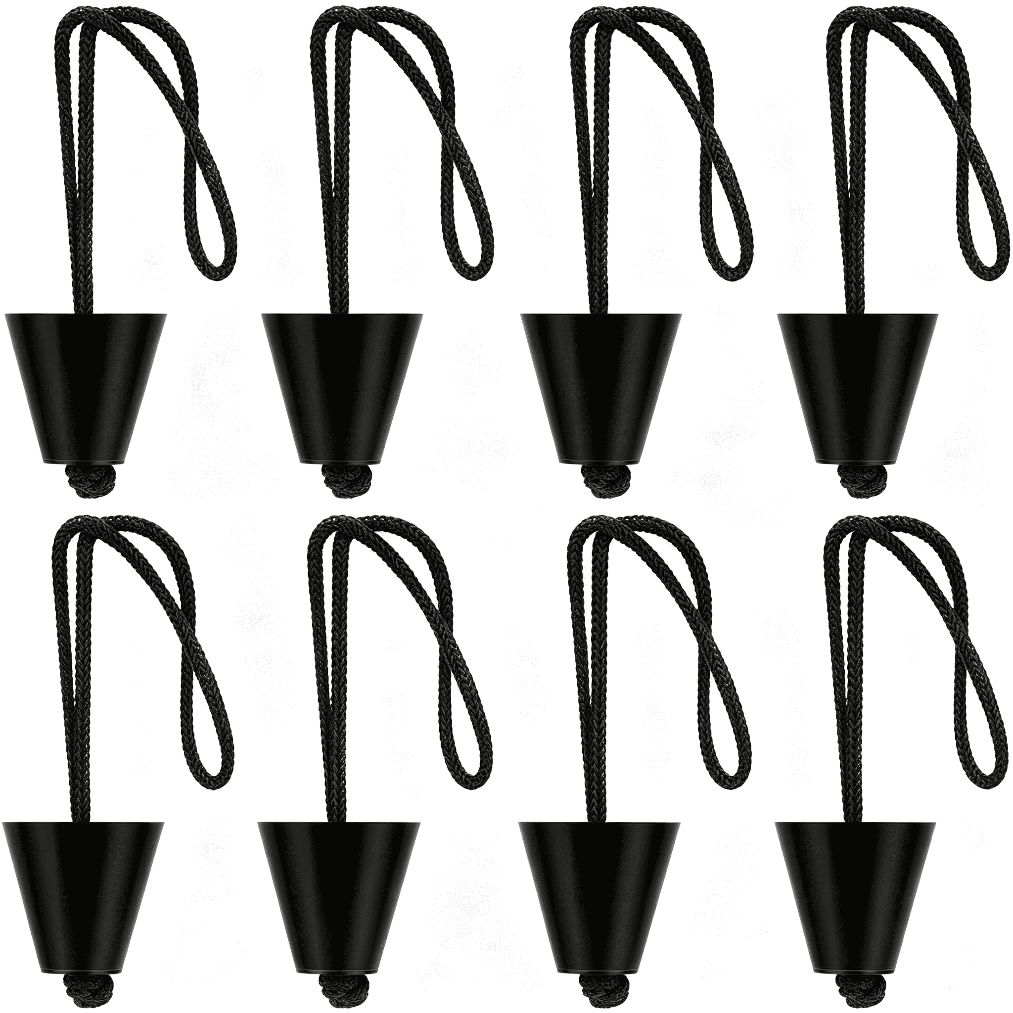 RIONIMA 8 Pieces Universal Kayak Scupper Plugs Kit,Silicone Scupper ...