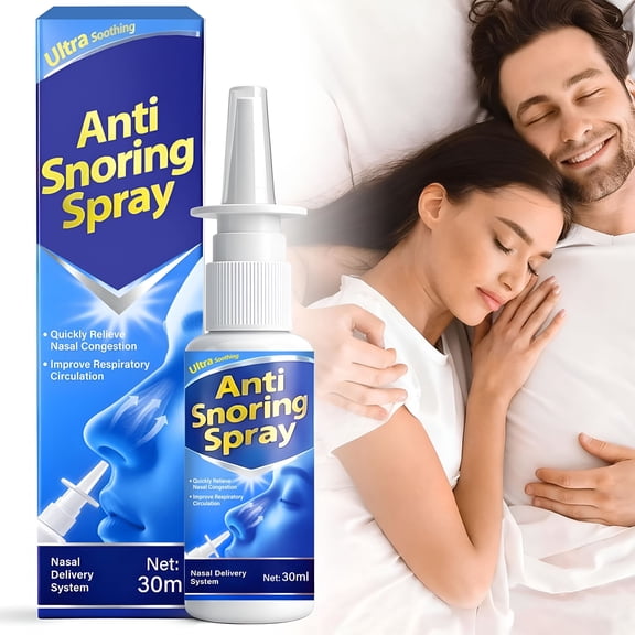 RIONIMA Anti Snoring Spray for Adults - Natural Formula Helps Support Quiet Sleep and Easier Breathing - 30Ml