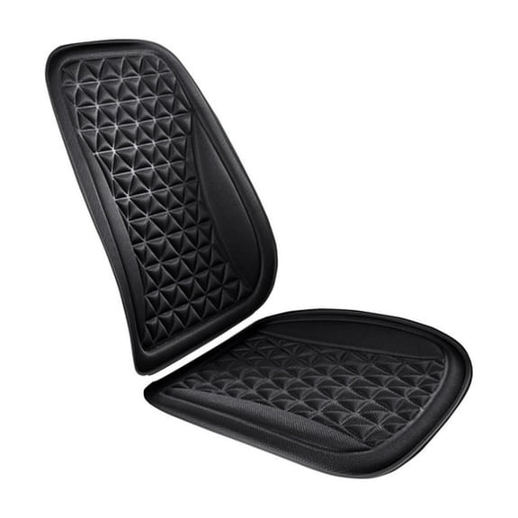 RIONIMA Breathable Car Seat Cushion with 3D Airflow Design - Ventilated Gel & Sponge Support for Hip & Back Comfort - All-Season Comfort, Non-Slip & Durable for Long Drives - Fits Most Vehicles