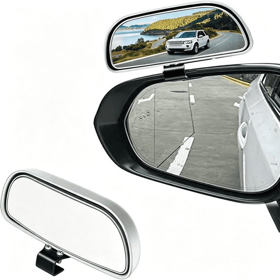 RIONIMA Car Blind Spot Mirrors 2 Pack - Universal Outside Rear View Mirror with Wide Field of View, Fog-Free Car Side Mirror Blindspot Car Blind Spot Mirrors Blind Spot Mirrors 2 Pack