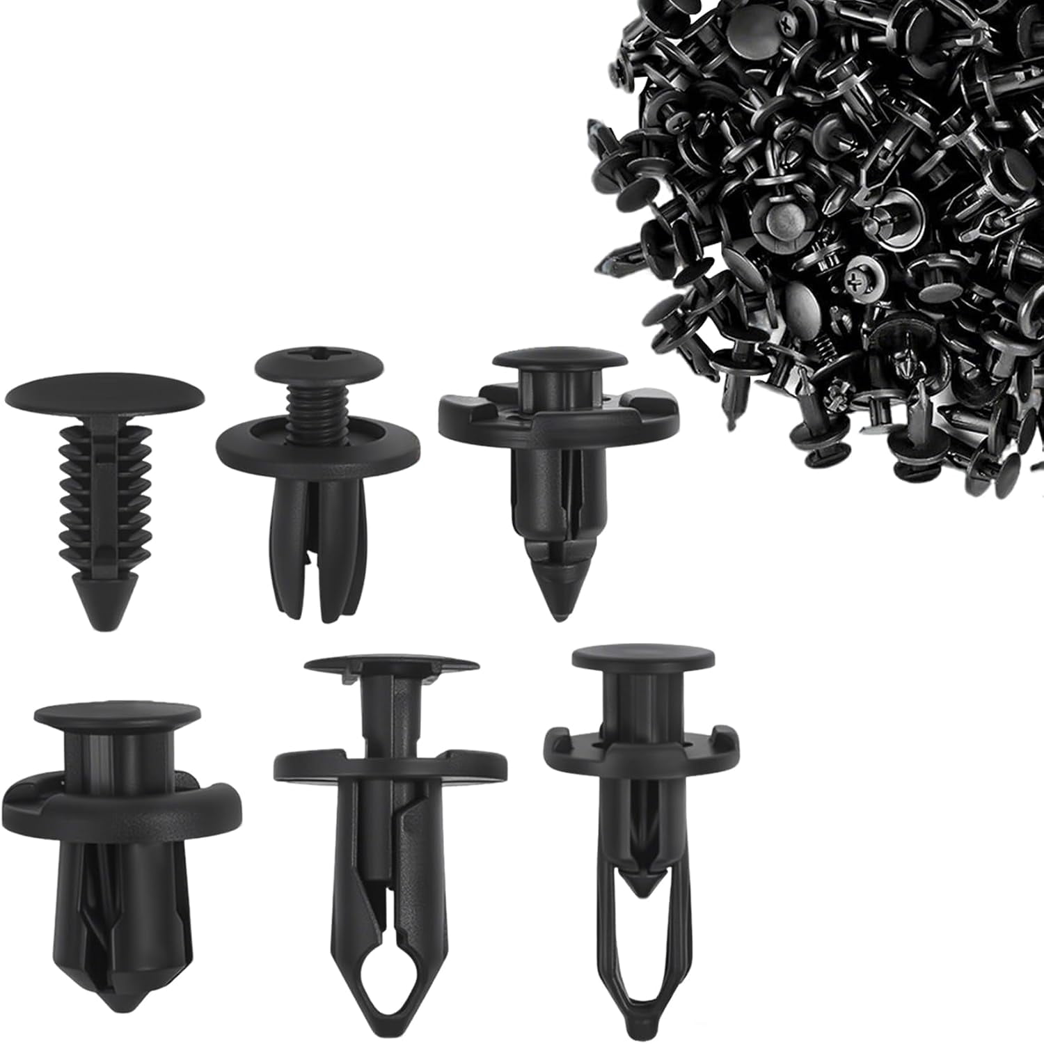 RIONIMA Car Retainer Clips Plastic Fasteners Kit,Car Retainer Clips ...