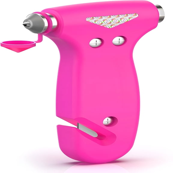 RIONIMA Car Safety Hammer Gift for Women, Three-in-One Tool with Window Breaker and Seat Belt Cutter, Safety Emergency Car Escape Tool for Family, Children