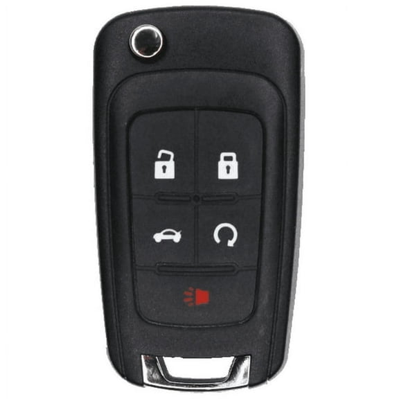 RIONIMA Flip Key Fob Replacement Keyless Entry Remote for Vehicle Auto Security System Repair Replacement Part Accessory Easy Program