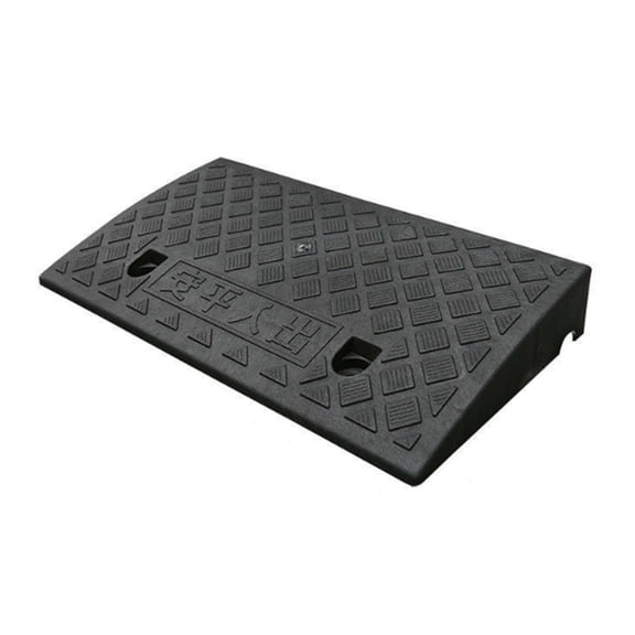 RIONIMA Heavy-Duty Wheelchair Ramp, Durable Triangular Car Ramp for Vehicles, Smooth Transition Access Aid for Curbs, Steps, and Wheelchair Lifts