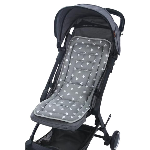 RIONIMA Kids Stroller Seat Liner Cotton Kids Pushchair Cushion Seats Mat Breathable Stroller Liner Insert Mattress Soft Pushchair Seat Pad Pram Cushion Seats Pad Head Neck Body Support