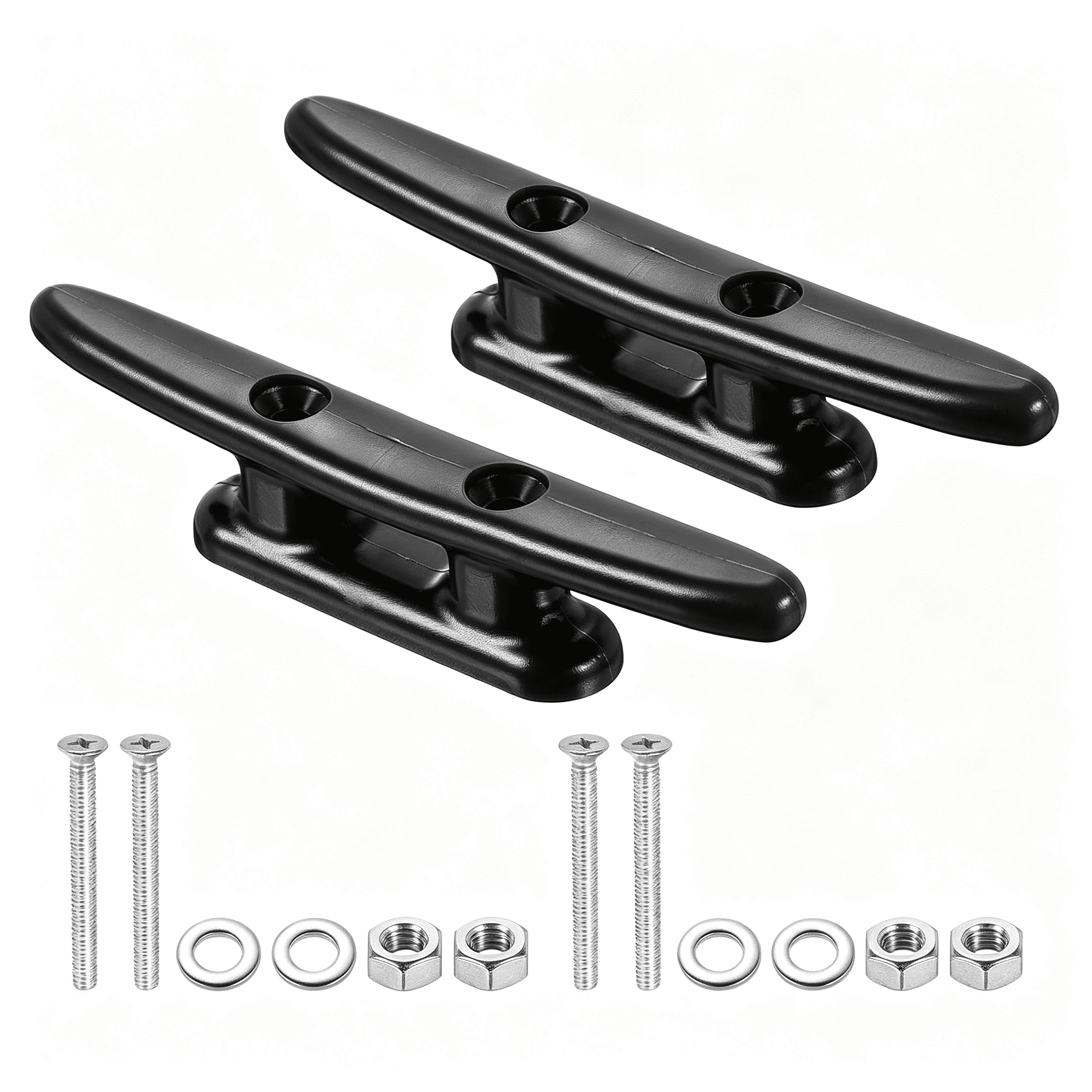 RIONIMA Nylon Boat Dock Cleat,Kayak Rope Tie Cleat with Screw for Boat ...