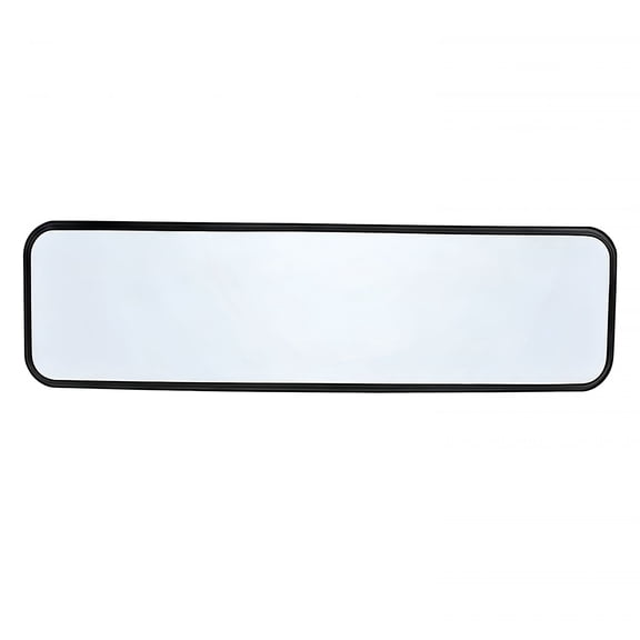 RIONIMA Rearview Mirror, 12 Inch Panoramic Interior Clip-on Wide Angle Convex Universal Rear View Mirror to Reduce Blind Spot Effectively for More Car SUV Trucks - Clear