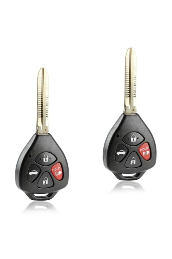 replacement 4-button Remote Key Fob, 2 pack,evil eye keychain,cute keychains for women