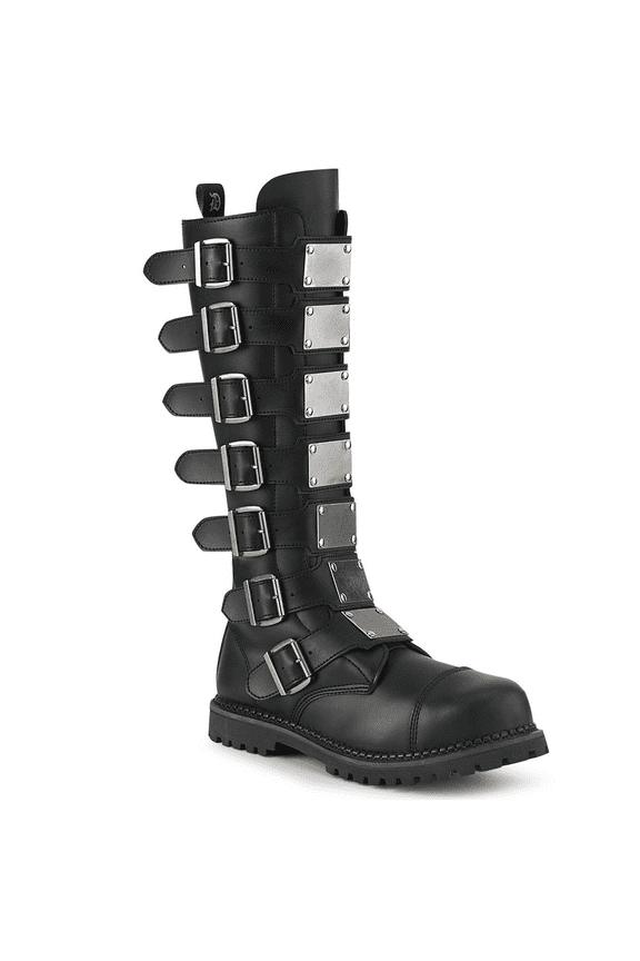 RIOT-21MP, Unisex Steel Toe Knee Boot Rubber Sole
