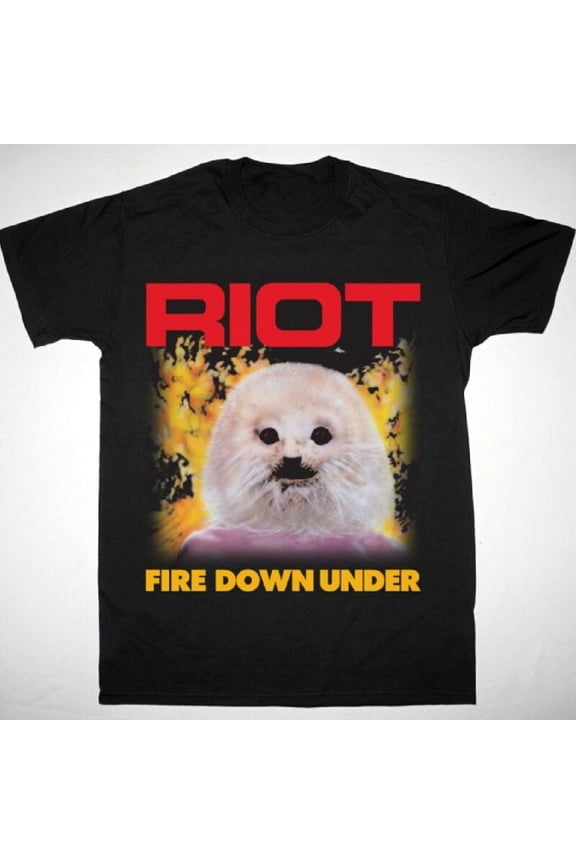 RIOT FIRE DOWN UNDER 1981 T-shirt Cotton For men Women