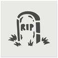 thumbnail image 1 of RIP Headstone Gravestone Tombstone Halloween DIY Cookie Wall Craft Stencil - 5.5 Inch, 1 of 5