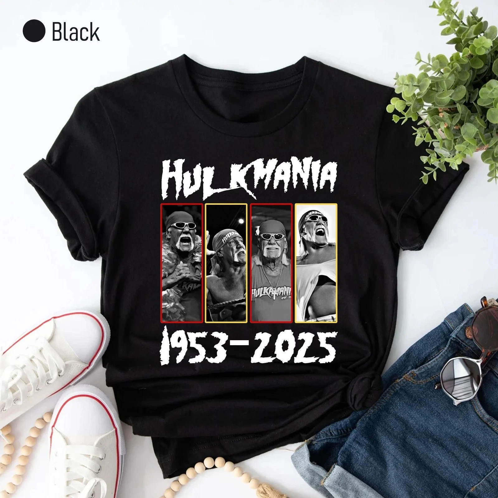 Débardeur Hulk Hogan Hulkamania Forever - Unisexe Sans Manches Pour Homme Et Femme, Confortable Et Respirant Pour Sport Et Quotidien