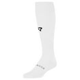 thumbnail image 1 of Ringor Diamond Fit Softball Socks White Large, 1 of 1