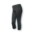 thumbnail image 1 of RIP-IT Girls' 4-Way Stretch Softball Pants PRO - Black - X-Large, 1 of 5