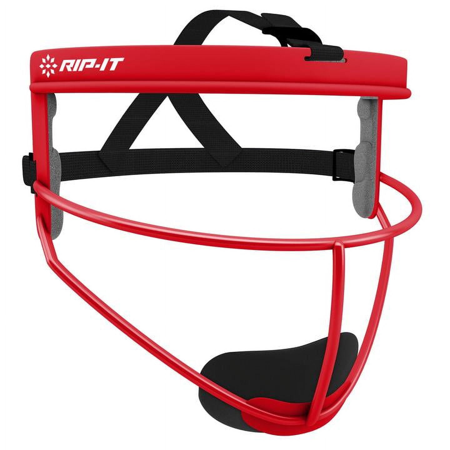 RIP-IT Original Defense Softball Fielder's Mask, Scarlet