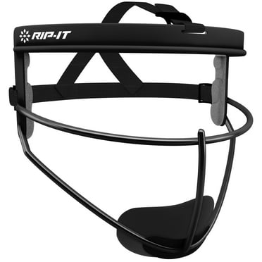 RIP-IT Original Defense Softball Fielder's Mask, Youth, Black